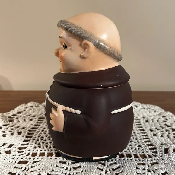 Goebel Hummel Friar Tuck Monk Humidor Tobacco Jar RX 106/I 1957 West Germany - Picture 2 of 12